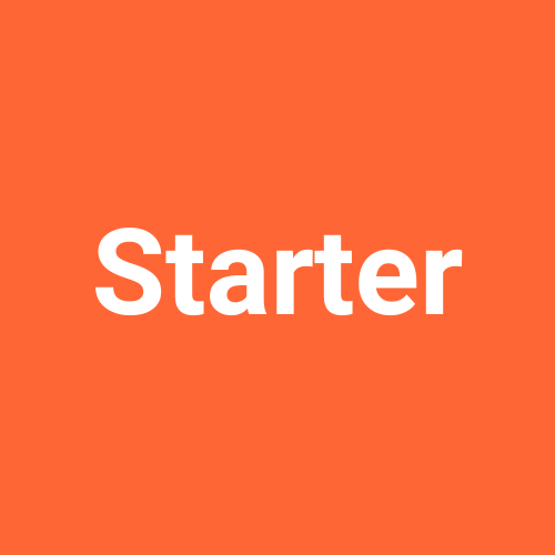 Starter Plan Starter Plan